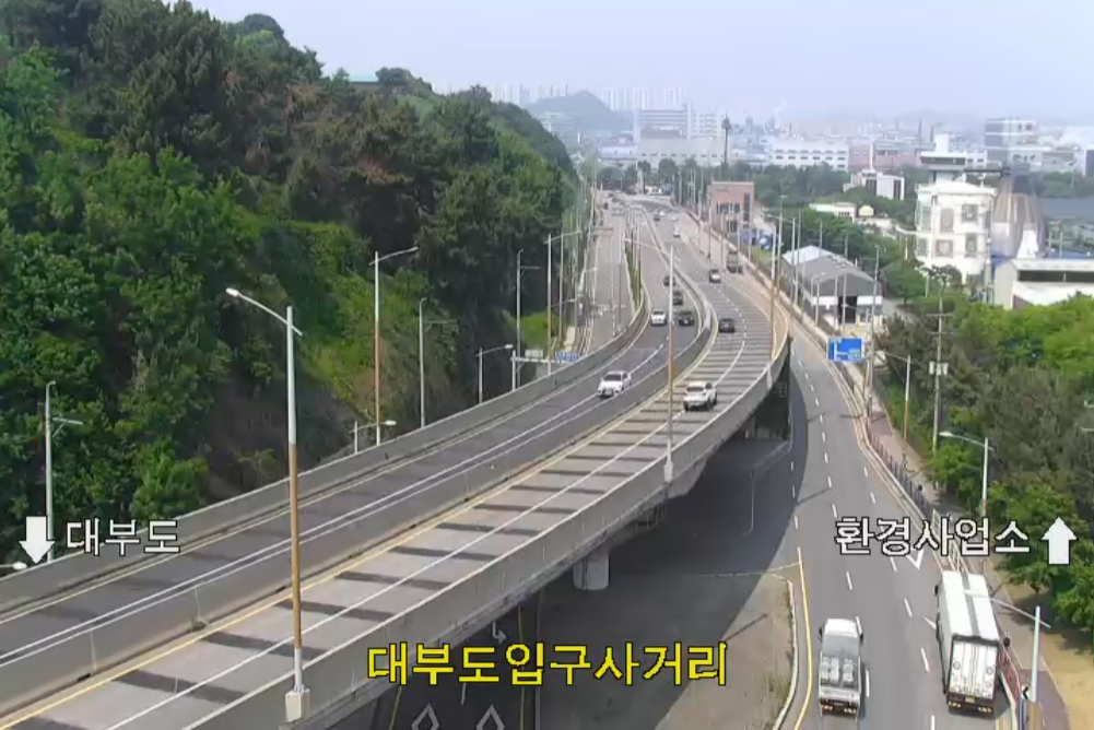 대부도 입구 사거리 CCTV